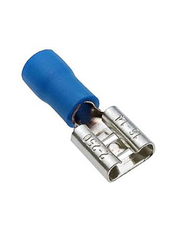 Клемма FDD 2-250 Blue (0.8х6.35мм) - ножевая изолированная синяя